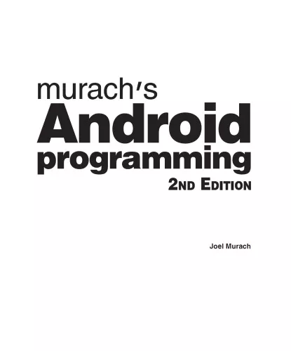 Murach's Android Programming
