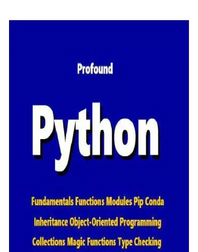 Profound Python