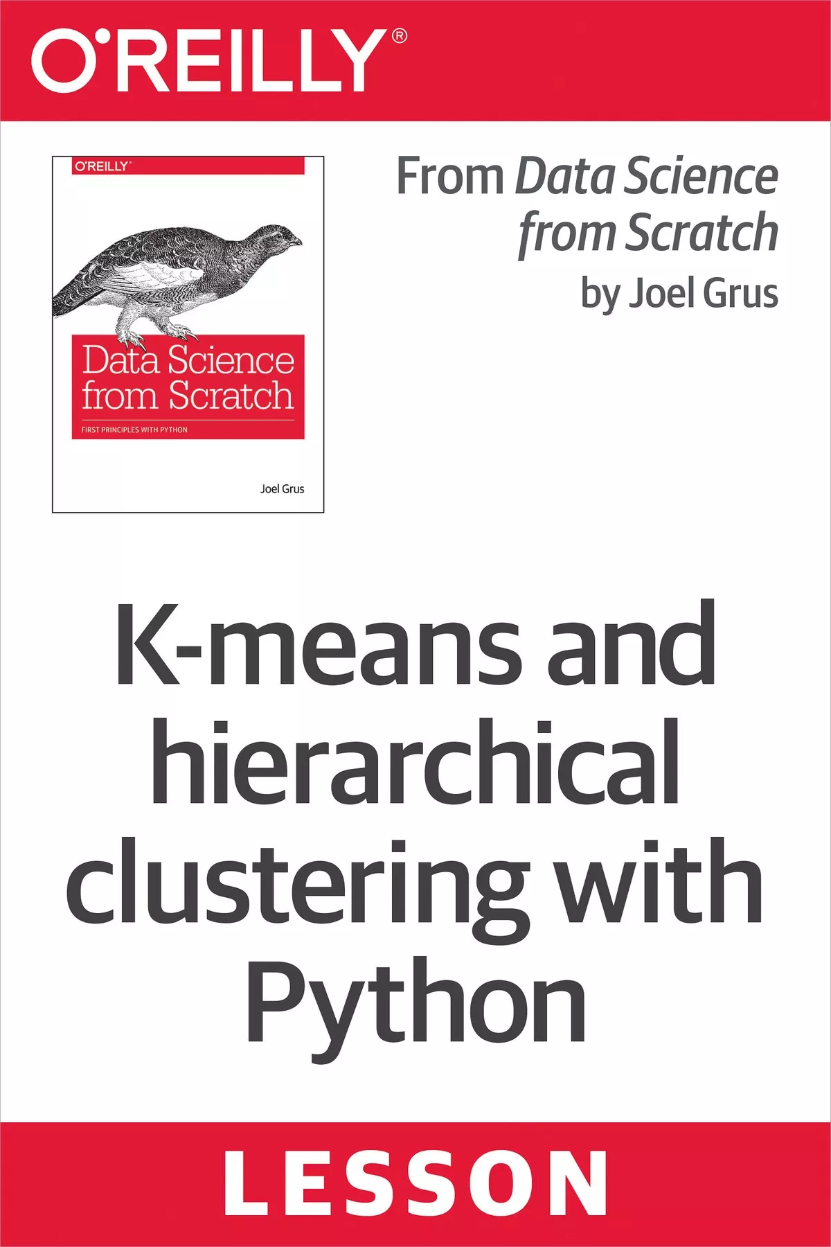 K-means and hierarchical clustering with Python