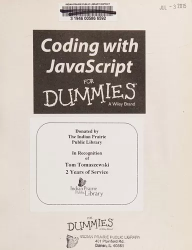 Coding with JavaScript For Dummies
