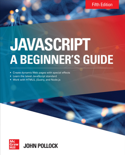JavaScript : A Beginner's Guide